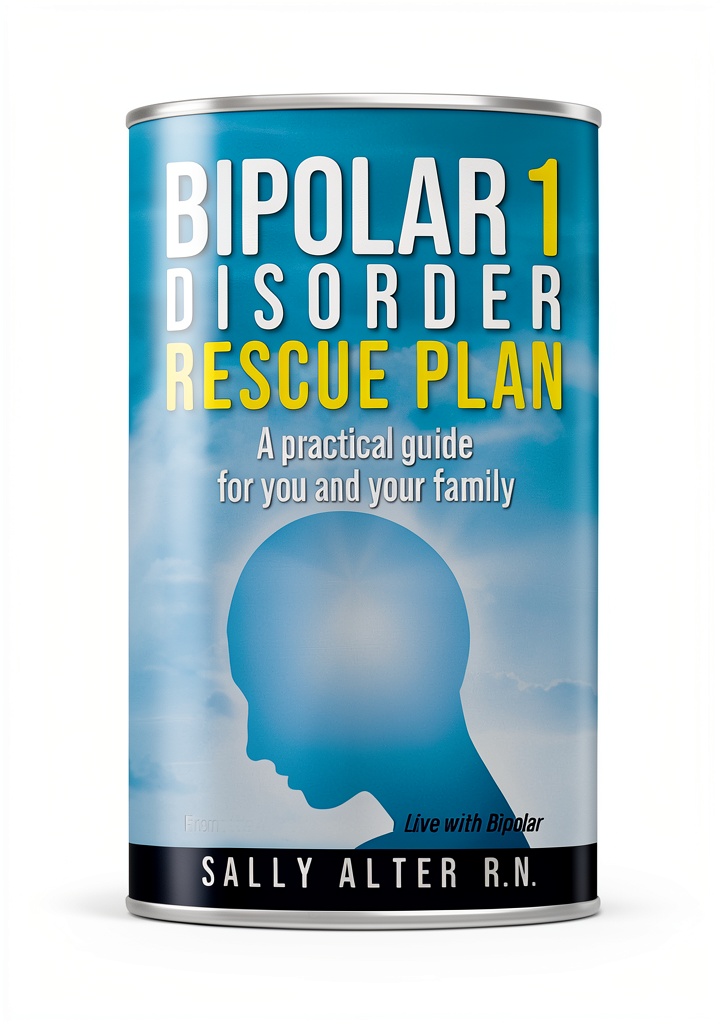 'Kindle eBook on bipolar disorder displayed on a tablet screen'