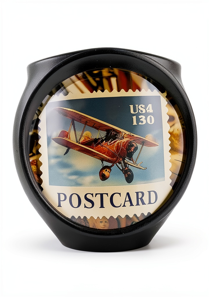 Antique stamp collection displayed in a vintage album