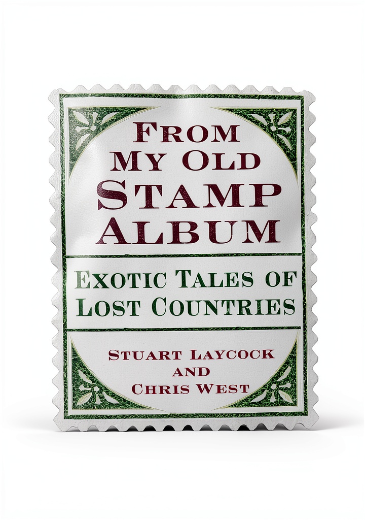Cover of The History Press stamps book showing historical stamp illustrations