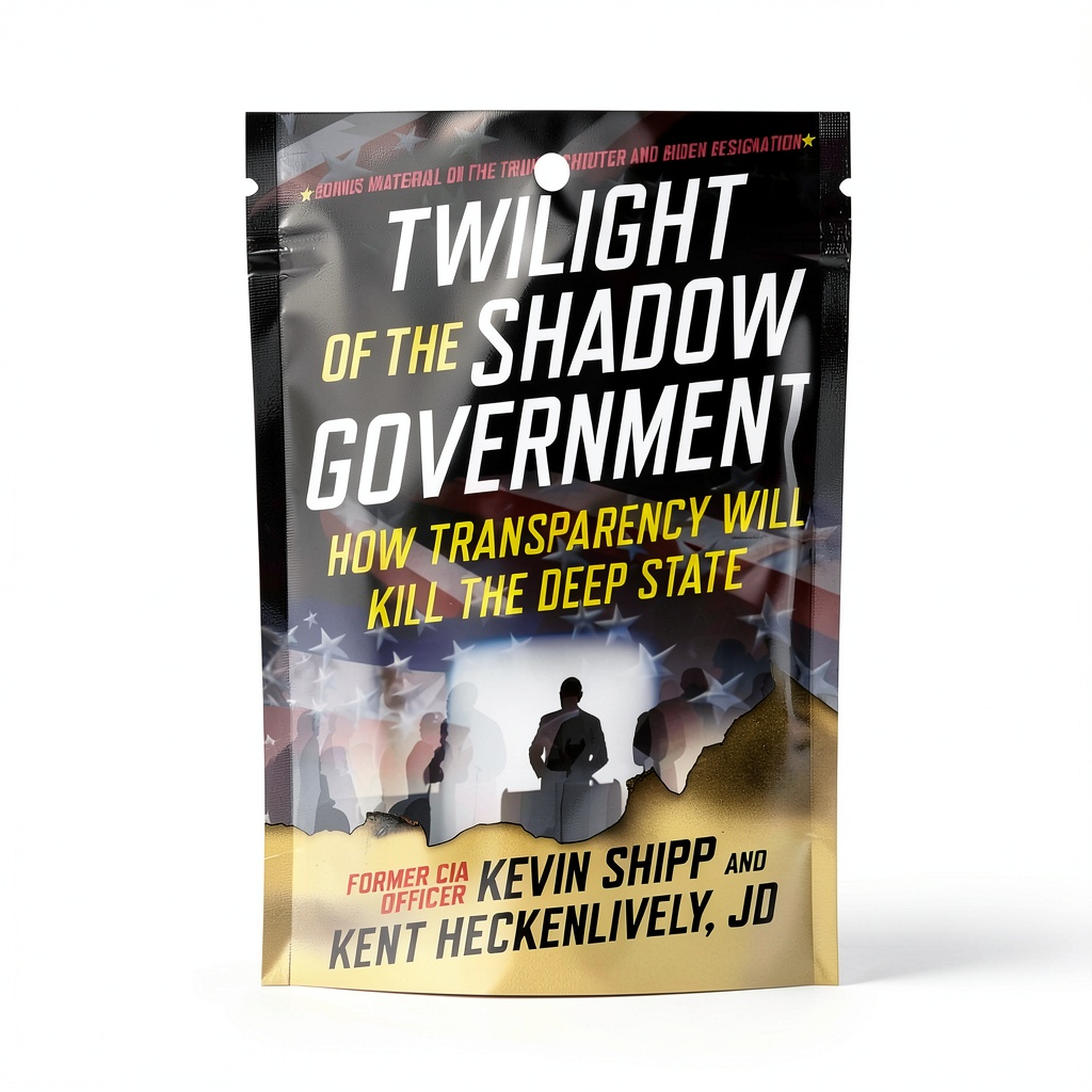 Installing Skyhorse Political Corruption Espionage Kindle Book 474 on a wooden desk