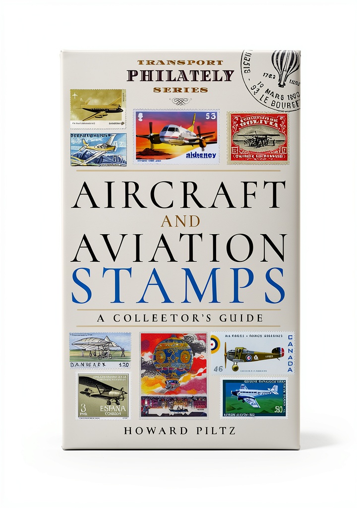 Transport Philately Kindle book cover showcasing stamp illustrations