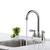 Delta Bar Faucet Chrome Brass Modern Two Handle-2