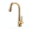 Moen Brushed Gold Modern Kitchen Faucet-11