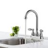 Delta Bar Faucet Chrome Brass Modern Two Handle-6