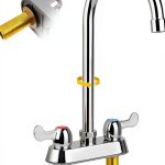 KWODE Bar Faucet Brass Polished 4inch Deck Mount-0