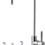 Bifordo Bar Sink Faucet QZJS Brushed Nickel Gooseneck Easy Install-0