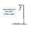 WOWOW Chrome Bar Faucet 14" Polished Gooseneck Model K1018C-14-3