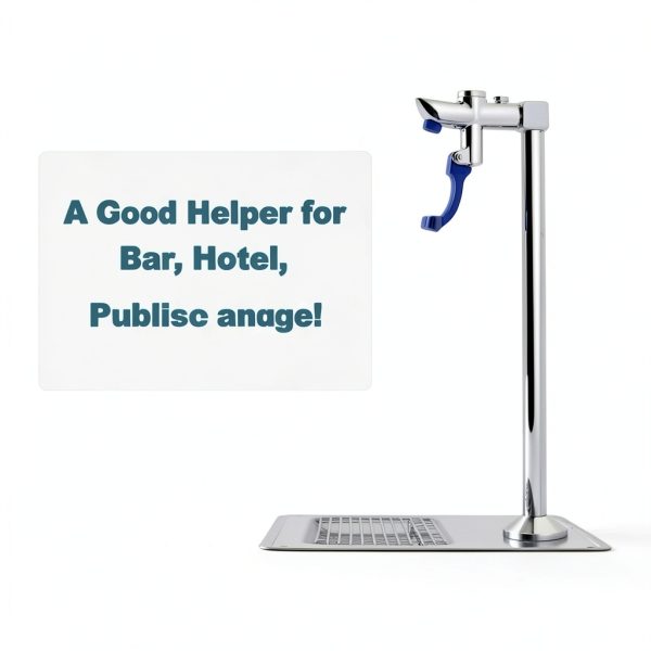 WOWOW Chrome Bar Faucet 14" Polished Gooseneck Model K1018C-14-3