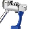 WOWOW Chrome Bar Faucet 14" Polished Gooseneck Model K1018C-14-4