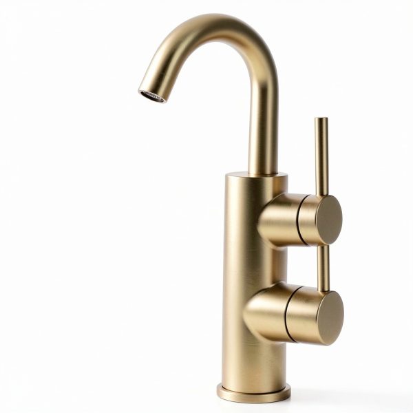 Bar Faucet Jodulos Brushed Gold Low Arc Single Lever JU1100-BG-3
