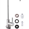 Bifordo Bar Sink Faucet QZJS Brushed Nickel Gooseneck Easy Install-6