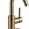 Bar Faucet Jodulos Brushed Gold Low Arc Single Lever JU1100-BG-0