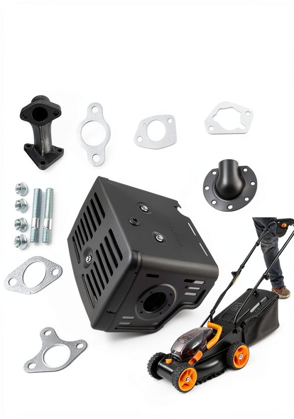 Engine Muffler Exhaust Deflector Kit ATNVIDSG for Honda GX420 11-16HP-5