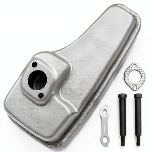 692038 Lo-Tone Muffler/Exhaust Muffler Compatible with B&S 6 HP Quantum Engines or 625-675 Series Engines and Toro Models - with Shoulder bolts-0
