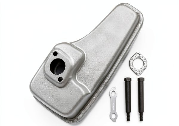 692038 Lo-Tone Muffler/Exhaust Muffler Compatible with B&S 6 HP Quantum Engines or 625-675 Series Engines and Toro Models - with Shoulder bolts-0