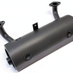 Swisher Replacement V Twin Muffler Exhaust System for Lawn Mowers-0