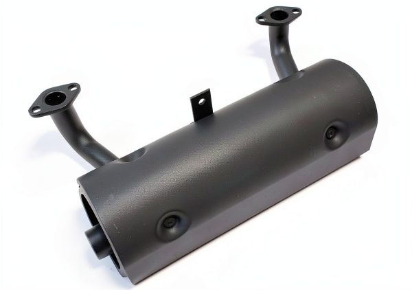 Swisher Replacement V Twin Muffler Exhaust System for Lawn Mowers-0
