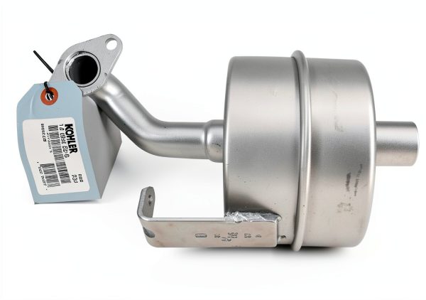 Kohler OEM Muffler 12-068 Series for Lawn Mowers Round 1.25 inch Inlet-0